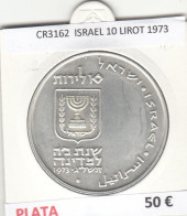 CR3162 MONEDA ISRAEL 10 LIROT 1973 MBC PLATA - Altri – Asia
