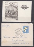 Schweiz Auslandsbriefchen EF 636 Mit SSt Bethlehem/25.12.56 Und Inhalt " Neujahrsgrüße " - Covers & Documents