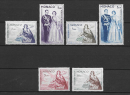 Monaco Pa Nos 73/78 , Neufs , ** , Sans Charniere , Ttb . - Poste Aérienne