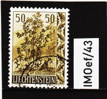 IMOef/43  LIECHTENSTEIN 1958  MICHL  372  Used / Gestempelt SIEHE ABBILDUNG - Used Stamps