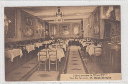 Blankenberghe. Salle à Manger De L'Hotel José, Rue Des Pecheurs 18. * - Blankenberge