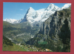 MÜRREN - Wetterhorn Eiger Mönch - Mürren