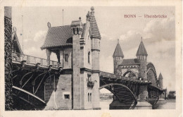 BONN - RHEINBRÜCKE - CARTOLINA FP SPEDITA NEL 1912 - Bonn