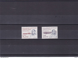 GROENLAND 1990 PERSONNALITES Yvert 197-198, Michel 209-210 NEUF** MNH Cote Yv 20 Euros - Ungebraucht