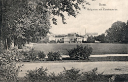 BONN - HOFGARTEN MIT KUNSTMUSEUM - CARTOLINA FP SPEDITA NEL 1910 - Bonn