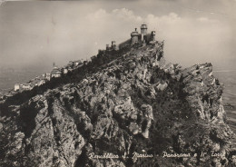 U5795 Repubblica Di San Marino - Panorama E Seconda Torre / Viaggiata 1950 - Saint-Marin