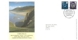 GREAT BRITAIN - 2008, FDC OF CYMRU/WAES ROYAL MAIL DEFINITIVE STAMPS. - Briefe U. Dokumente