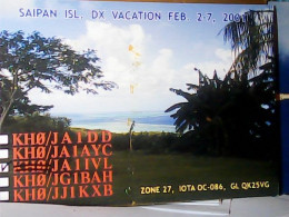 QSL SAIPAN - ISLAND - ILES MARIANNES NORTHERN MARIANA 2001 JU5326 - Islas Maríanas