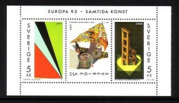 SCHWEDEN MI-NR. H-BLATT 209 C POSTFRISCH(MINT) EUROPA 1993 ZEITGENÖSSISCHE KUNST - 1993