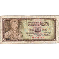 Billet, Yougoslavie, 10 Dinara, 1978, 1978-08-12, KM:82a, TB+ - Yougoslavie