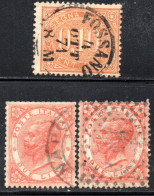 2678. ITALY 3 CLASSIC STAMPS LOT - Gebraucht