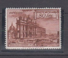 VATICAN    1949    Exprés  N°  11   ( Neufs Sans Charniére )   COTE  55 € 00       ( D 88 ) - Eilsendung (Eilpost)