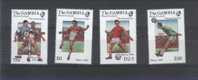 GAMBIE   N° 590/93  * * ( Cote 16e ) Cup 1986  Football  Fussball  Soccer 1986 - 1986 – Mexique