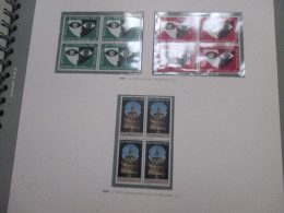 1967 N.2 Serie Complete SPOLETO Festival Dei Due Mondi BORROMINI In Quartina - 1946-60: Mint/hinged