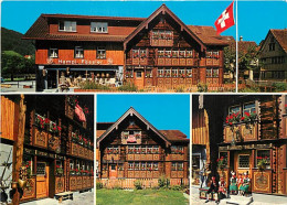 Suisse - AR Appenzell Rhodes-Extérieures - Bemaltes Haus Des Glockensattlers - Hampi Fâssier, Engelgasse - Multivues - C - Autres & Non Classés