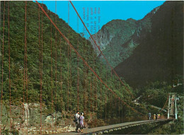 Taiwan - Famous Tenshing Suspension Bridge-high Across Over The Gorge - Pont - Carte Neuve - CPM - Voir Scans Recto-Vers - Taiwán