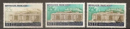 VARIETES SERIE  N 1155 ** /*  - 1 TB * SANS LE VERT - 1 TB ** BRUN ABSENT DANS FORT +3 TBS DE BISTRE CLAIR A TRES FONCE - Unused Stamps