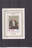 CHYPRE TURC 1981 ATATURK Yvert BF 2, Michel Block 2 NEUF** MNH Cote Yv 5 Euros - Neufs