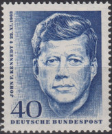 1964 Deutschland > BRD, ** Mi:DE 453, Sn:DE 901, Yt:DE 321, John F. Kennedy (1917-1963) - Kennedy (John F.)