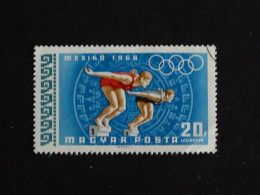 HONGRIE HUNGARY MAGYAR YT PA 301 OBLITERE - NATATION / JEUX OLYMPIQUES DE MOSCOU - Usado