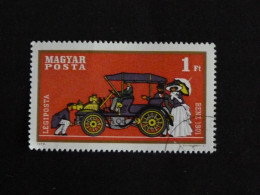 HONGRIE HUNGARY MAGYAR YT PA 319 OBLITERE - AUTOMOBILE ANCIENNE BENZ 1901 - Usati