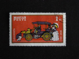 HONGRIE HUNGARY MAGYAR YT PA 319 OBLITERE - AUTOMOBILE ANCIENNE BENZ 1901 - Used Stamps