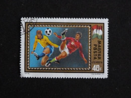 HONGRIE HUNGARY MAGYAR YT PA 345 OBLITERE - CHAMPIONNAT EUROPE DE FOOTBALL - Used Stamps