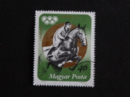 HONGRIE HUNGARY MAGYAR YT PA 353 OBLITERE - MEDAILLE OR JEUX OLYMPIQUES MUNICH EQUITATION PENTATHLON MODERNE - Used Stamps