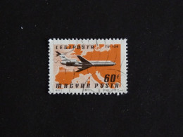 HONGRIE HUNGARY MAGYAR YT PA 392 OBLITERE - PLANE AVION COMMERCIAL / 154 HUNGARIA AIRLINES - Used Stamps