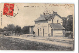 CPA 37 Neuvy Le Roi La Gare - Neuvy-le-Roi