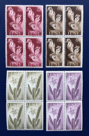 Spain, Spagne, España, IFNI, COLECCIÓN, COLLECTION 4  Bloques De 4, FLORA FLORES (lot 8) - Ifni