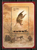 Korea North 1992 Corea / Fauna Mammals Monkeys MNH Mamíferos Monos Säugetiere / Mb26  7-33 - Mono