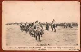 SERBIA WWI, SERBIAN ARMY IN RETREAT THROUGH ALBANIA IN WINTER, PICTURE POSTCARD RARE!!!!!!!!!!! - Serbie