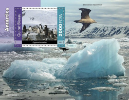 Guinea Bissau 2021, Animals Antartic, Penguin, Birds, BF - Pinguini
