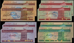 Iran (Tejarat Bank) 500 1000 2000 5000 2000 (XF+ UNC-) P-NEW [Complete Set] [X2 Seq] [Very Rare !!] - Irán