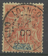 CONGO N° 21 CACHET LOANGO / Used - Oblitérés