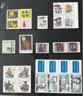 Sweden Unmounted Mint Stamps Sets In Perfect Condition - Sets G - Delivery €3.00 - Nuevos