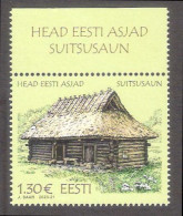 Great Estonian Things – Smoke Sauna 2023 Estonia MNH  Stamp Label Mi 1080 - Estland