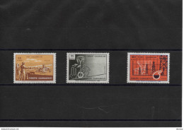 TURQUIE 1969 Motoculture, Industrie, Pétrole Yvert 1907-1908 + 1910 NEUF** MNH Cote : 6,25 Euros - Ongebruikt