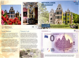 0-Euro PEAJ 2019-2 NETHERLANDS - KEUKENHOF - CASTLE First Issue Pack No. Nur Bis #250 ! - Essais Privés / Non-officiels