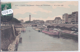 PARIS LE CANAL- GARE DE L ARSENAL - Other & Unclassified