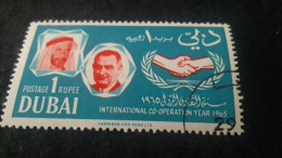 DUBAI- 1960-80-   1.00   RUPEE  DAMGALI - Dubai