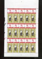 Belgie 3274 Gepersonaliseerde Zegel MNH Duostamps Jean Calvin FULL SHEET MNH 20/2/2009 - Neufs