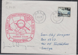 Norway Antarctic Expedition Station Bouvetoya Signature Ca Oslo 9.4.1979 (ZO193) - Antarctische Expedities