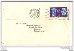 233 - 13 - Lettre Envoyée De Paddington En Suisse 1963 - Zonder Classificatie