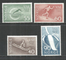 NORWAY 1966 Mint MNH(**) Mi.# 537-40 - Ungebraucht