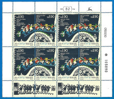 ISRAEL 1990 Mint S/S Sheet MNH(**)  - Blocs-feuillets