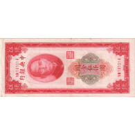 Billet, Chine, 5000 Customs Gold Units, 1947, KM:351a, TTB+ - China