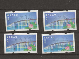1999 MNH Macau Machine Stamps 2 Postfris** - Viñetas De Franqueo [ATM]