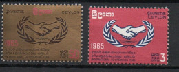 Internationale Co-operation Year XXX 1965 - Sri Lanka (Ceylan) (1948-...)